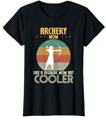 Archery Mom Mutter Bogenschütze Bogenschießen Sportschießen T-Shirt