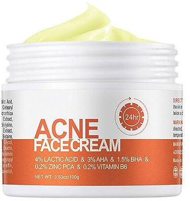 Acne Cream Pimple Cream for Face, Oil Control Pimple Remover Cream Get Rid of Pimples Fast,for Oily and Acne Prone Skin, Cruelty Free, Crema para espinillas en la cara