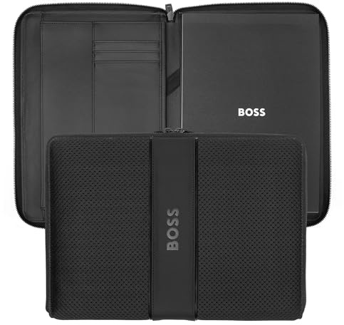 HUGO BOSS Arche Conference Folder L Black