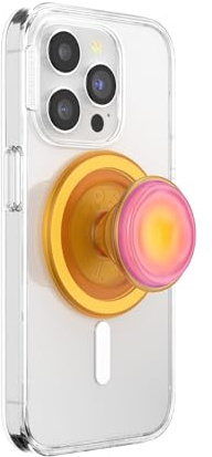 PopSockets Phone Grip for MagSafe, Magnetic Holder, Phone Stand, Squishy - Jelly Sunni