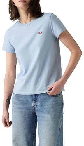 Levi's Perfect Tee Chambray Blue Jersey, Chambray Blue, M