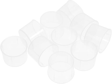 FELTECHELECTR Vasos Medidores De Líquidos 15 Ml Transparentes De Pp, Graduados Alta Claridad, Reutilizables Para Medicamentos, Dosificación Precisa Laboratorio y Cocina, Paquete De 10 Unidades