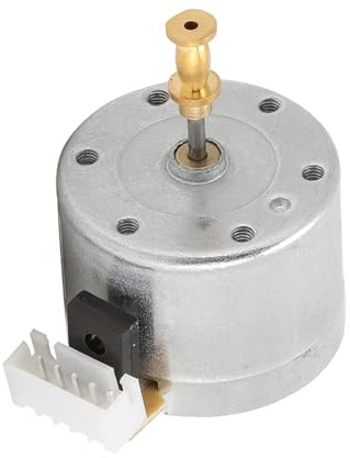 Ejoyous Agujeros de Montaje Eficientes, Motor DC 9-12V de Alto Rendimiento, Velocidad Giratoria de 78 RPM, Adecuada para la Mayoría de los Tocadiscos de 3 Velocidades, Confiabilidad Probada en