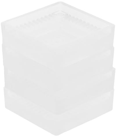 MALUGOGO Non-Slip Silicone Chair Leg Covers 45x45mm, Thickened Furniture Feet Pads Floor Protectors for 20-40mm Legs, 4pcs Reusable Anti-Skid Table and Chair Pads for Home Use