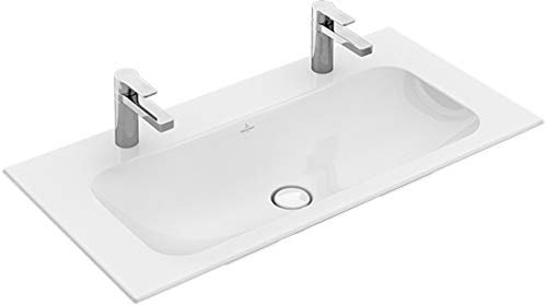 Villeroy & Boch 4164A1R1 Waschbecken, rechteckig, Weiß, 1000 mm, 500 mm, 21,1 kg