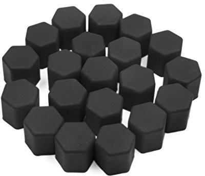 sourcing map Universal Radschraubenkappen 20 STK 15mm Für Auto Silikon | Dekoration, Langlebig, Temperaturbeständig, Kein Verblassen, nachhaltige, Geruchlos, Einfache Installation