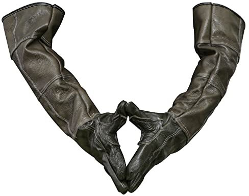 Tierhandschuhe, Mehrzweck-Handschuhe für Tierpflege, Tierarztbesuche, durchstichfest, kratzfest, bissfest, lange Handschuhe für Katzen, Hunde, Baden, Waschen, Duschen, 60 cm