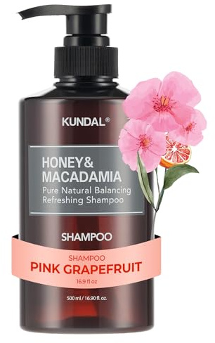 KUNDAL nature shampoo 500ml (pink grapefruit)