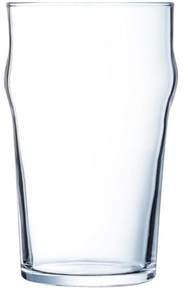 Lot de 48 verres en verre résistant Cerveza T 28CL NONIC ARC 73X115