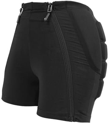 Milageto Gepolsterte Shorts für Kinder, 3D-Eva-Hüftschutz, Kinder-Skating-Schutzausrüstung, Hüftschutz-Pads, Shorts zum Reiten, Eiskunstlauf, S