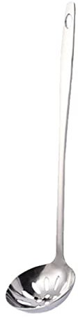 kesurpae Cucharón de sopa Gadget de cocina Separador de aceite Operación simple y profunda Mano de obra fina Espumadera a prueba de herrumbre Cuchara de filtro Cuchara