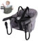 Hook On Chair, Fast Table Chair for Babies and Toddlers, Removable Seat Cushion, Tight Fixing Clip on Table High Chair with Seat Belt/Bag/Removable Seat for Home Travel (Gray)