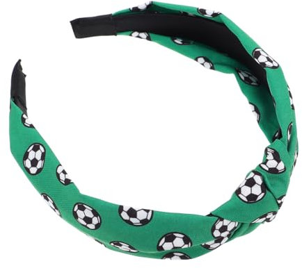 COSMEVIVI Sportliches Stirnband Mit Fußball- Geknotet Für Damen Und Mädchen Für Sportevents Und Alltag Rutschfest Und Stilvoll Vielseitige Haaraccessoires
