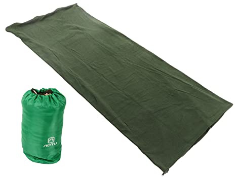 Wollschlafsack für Erwachsene, tragbar, warm, für Reisen, Camping, Wandern, Klettern, mit hautfreundlichem Wollfutter und Mehrzweck-Design