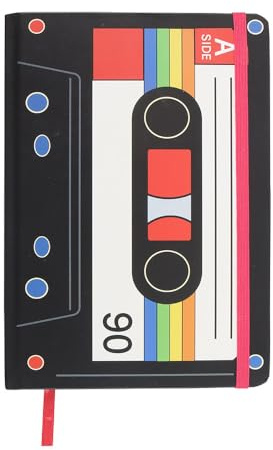Retro Cassette Tape A5 Notebook