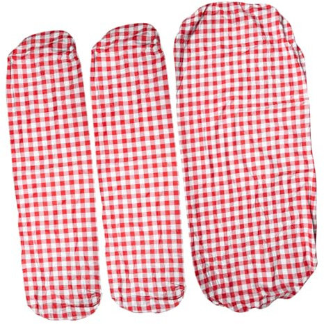 iplusmile Cubierta de Mesa para Picnic y Resistente al Polvo con Funda Elástica para Banco Mantel Práctico para Jardín y Camping Portátil Multifuncional para Exteriores Protección Solar y