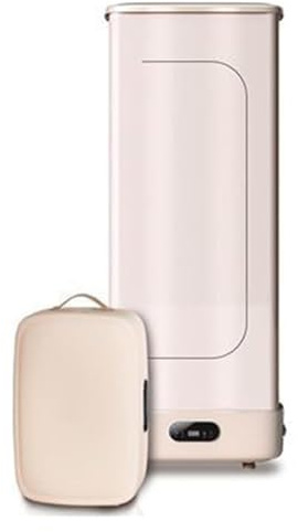 Asciugatrice Portatile, stiratrice Automatica, Asciugatura ad Aria Calda a 360°, 20 Minuti di Asciugatura Rapida, efficiente dal Punto di Vista energetico, tempistica Intelligente da 1 a 3 Ore