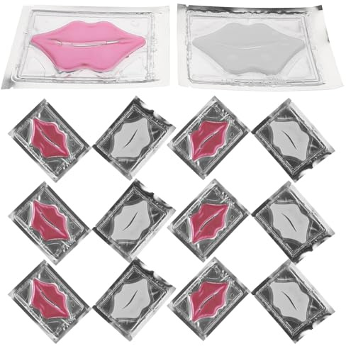 SEWACC Maschera per Labbra in Gel al Collagene 20 Pezzi Cerotti Idratanti e Leviganti per Labbra Secche Patch Cristallo Elastiche e Riduzione Linee Sottili per Idratazione Quotidiana e
