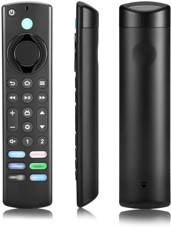 Fernbedienung (4 Gen) für Smart TV (2 Gen,3 Gen,Lite,4K) für A-MZ Fir-es TV St1-ck(4K, 4K Max, HD) Ersatz-Sprachfernbedienung für Smart TV Cube (2 Gen & 3 Gen) mit 6 Schnelltasten und Sprachfunktion