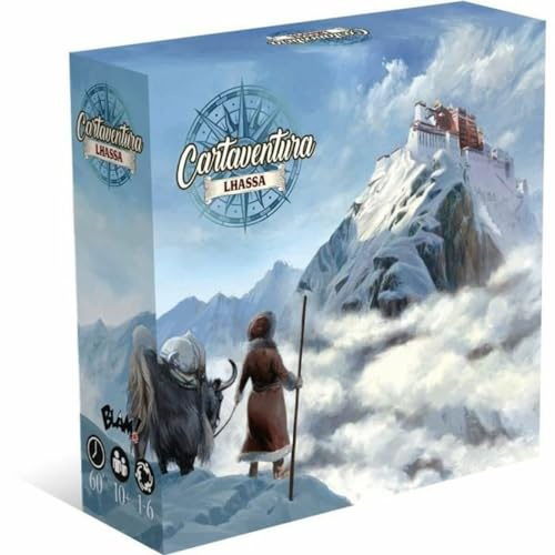 Cartaventura Lhassa, aventure narrative, 1-6 joueurs dès 10 ans