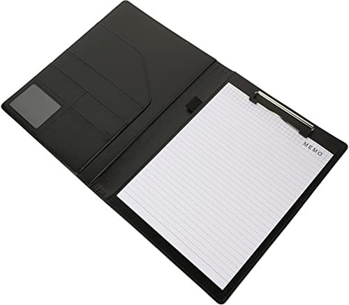 STOBOK Professionelles Notizbuch Ringbuch Elegante Büromappe Tragbare Papierbox Notiztafel Ablagematerial Papierhalterung Für Büroarbeiten