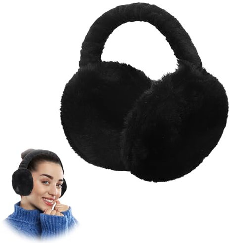 Apricitie Winter Ohrenwärmer Faltbare Ohrenschützer Verstellbarer Plüsch Ohrenschützer Warme Earmuffs Ear Muffs Ear Warmers Kälteschutz Winterzubehör für Damen Herren
