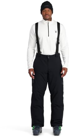 Spyder Isolierte Herren-Skihose Tarantula, Schwarz, L