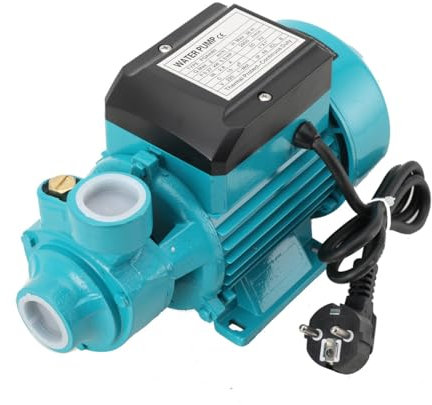 SUDEG Pompe de chauffage,Pompe de circulation,370W 220V Pompe Booster Haute Puissance Pompe de Jardin pour sStation deau Domestique/Douche/Jardin,2850 t/min,Pompe à Vortex 38m