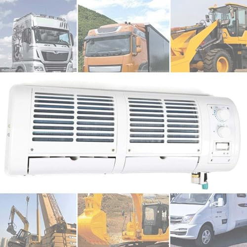 MAYFABD Auto Wandmontage Klimaanlage 12V 24V Wohnwagen Mobile Klimageräte Ventilator Wandklimageräten für Caravan Luftkühler Fan Klimagerät Mini Klein Air Cooler,12v