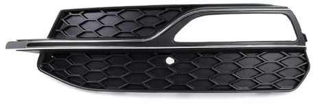Für Audi S3 A3 Für S-Linie 2013-2017 8V3807682L Auto Front Lower Nebel Licht Grill Abdeckung Nebel Lampe Kühlergrill Rahmen
