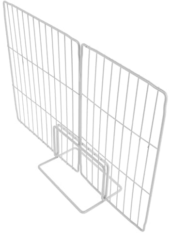 Ciieeo Separador par Congelador Arcón, 29X39CM Organizador Metálico Rejilla | Divisor de Alambre para Optimizar Espacio, Estante Divisor de Hierro para Supermercado Cocina
