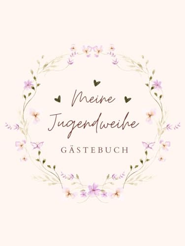 Jugendweihe Gästebuch für Mädchen und Jungen: Erinnerungsbuch zum Eintragen mit Fotos, Glückwünschen und persönlichen Wünschen von Familie und Freunden