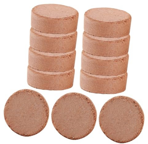 Yardenfun 60pièces Bloc De Sol Compact Pour Semis Terre Nutritive Absorbante Adapté Plantation Indoor Et Pépinière
