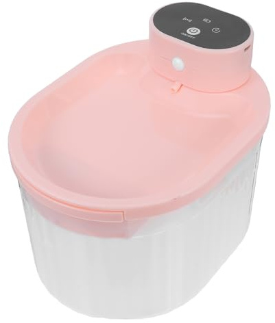 PENIKOKO Fontaine à Eau Automatique sans Fil pour Chat avec Capteur de Mouvement Grande Capacité de Fonctionnement Silencieux pour Animaux Intérieur