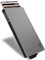 AKIELO Porta Carte di Credito con Blocco RFID in Confezione Regalo – Portafoglio Uomo Slim – Porta Tessere Uomo dal Design Minimalista (ALPHA - Edizione Argento)
