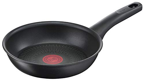 Poêle Tifar de 20 cm compatible gaz induction Poêle en titane illimité anti-adhésive noire G26502