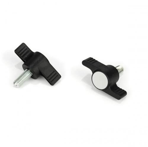 KINETIK MSystem® 100x Flügelschraube Griffschraube Kunststoff/Stahl verz. M6 x 14 mm