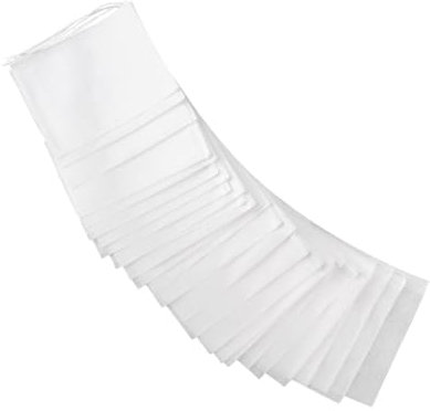 DOITOOL 300stücke Leere Teebeutel Mit Kordelzug Filterpapierbeutel Für Losen Tee Pulver Und Gewürze Weiß