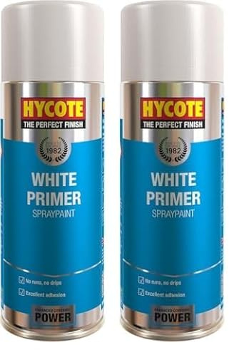 Hycote Apprêt Blanc 400ml (Lot de 2)