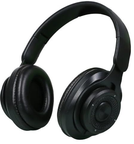 Fiauli Bluetooth Headphones Over Ear,HiFi Sound Noise Reduction Bluetooth Headphones,Lightweight Foldable Bluetooth 5.3 Wireless Headphone Over Ear With Mic,10H Playtime for Sport Home (Black)
