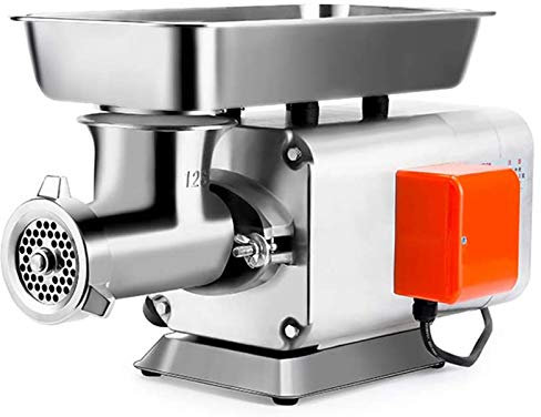 DSSWTP Picadora de Carne Picadora de Carne eléctrica Cortador de Carne de Acero Inoxidable Embutidora de Salchichas Comercial para Uso Industrial y doméstico