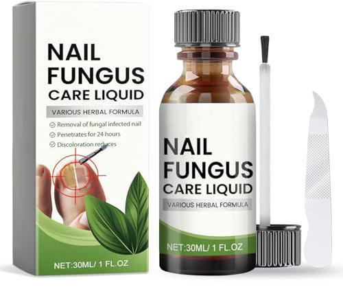 Fungal Nail Treatment for Toenails Extra Strong, Toe Nail Fungal Treatment, Toenail Fungus Treatment Nail Repair Growth, Nail Fungus Care Liquid Fixes Discolored Nails Safe Effective - 30ML
