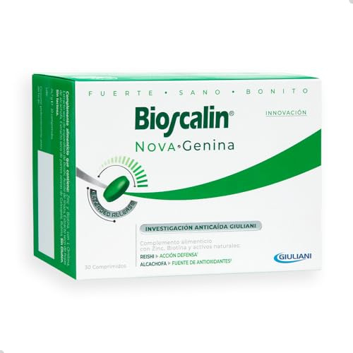 Bioscalin NOVA Genina 30 Comprimés - Complément alimentaire avec zinc et biotine pour cheveux - Cheveux plus forts et sains - Pour femme et homme