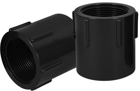 Toyvian 2pièces Raccord Fileté PVC Adaptateur pour Raccord Eau Connecteur pour Jardin Adaptateurs PVC