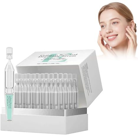 Sérum De Colágeno Renovador Desechable - 30 Viales Ultra Hidratantes Con ácido Hialurónico, Antienvejecimiento Facial, Reparación De Piel, Hidratación Intensa | Cuidado Diario De La Piel