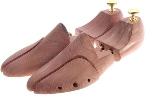 DXZXDJIU Shoe shaper,Last stretcher, Twin Tube Red Cedar Wood Adjustable Shoe Shaper Men& Shoe Tree tree stretcher(39 40)