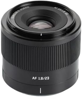 Obiettivo AF APS-C 23mm F1.8, compatibile con Fuji | Obiettivo autofocus con funzione macro per foto mirrorless APS-C(E-mount(APS-C))
