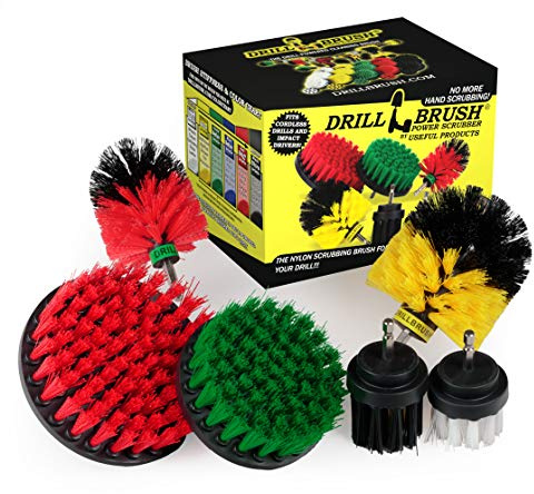 The Ultimate - Drill Brush - Reinigungsprodukte - Kit - Bad-Accessoires - Duschreiniger - Badvorleger - Küchenzubehör - Fugenreiniger - Spülbürste - Herd - Ofen - Sink - Outdoor - Bürste
