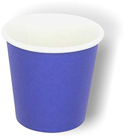 1600/400/50 Bicchierini in Carta 75ml Riciclabili Monouso Biodegradabili Compostabili Premium Quality Acqua caffè Cappuccino Macchiato Freddo Caldo Latte Espresso Macchinetta Corto Tazzine (Blu, 1600)