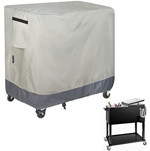 STEECA Wasserdichte Kühlwagen-Abdeckung, passend für 80–100 Quqrt, Terrassenparty, Eistruhe, Rollkühler, 101 x 50 x 86 cm (L x B x H)